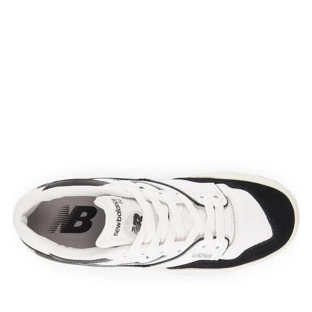 Gyermekcipő New Balance GSB550CA - fehér