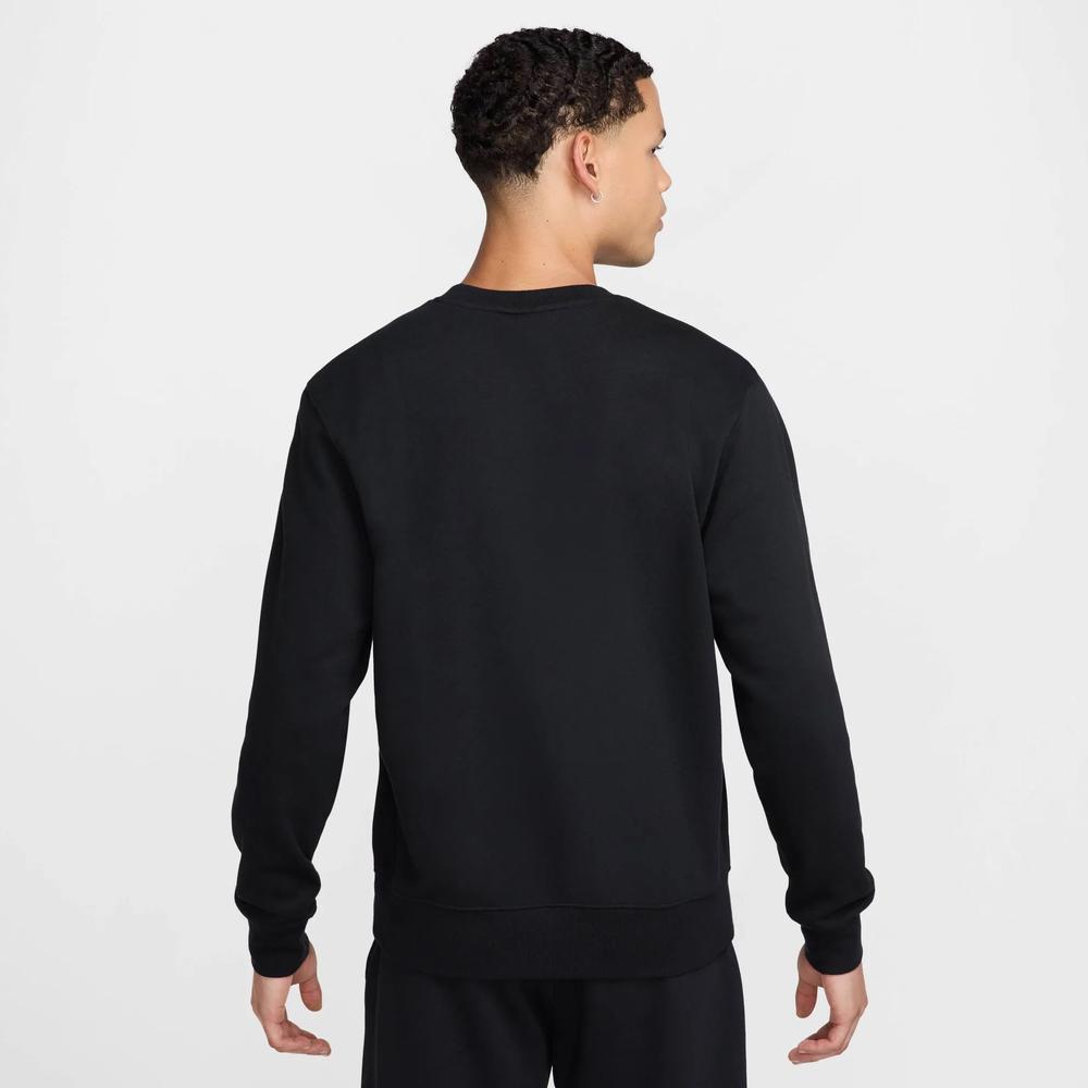 Férfi pulóver Nike Club French Terry Crew FN3888-010 - fekete
