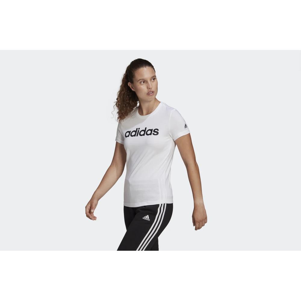 Póló adidas Sportswear Loungwear Essentials Slim Logo GL0768 - fehér