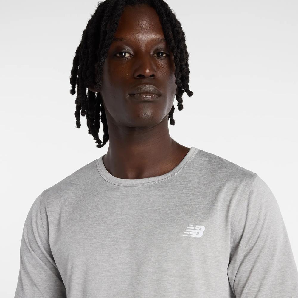 Férfi póló New Balance MT61O0U4AG - szürke