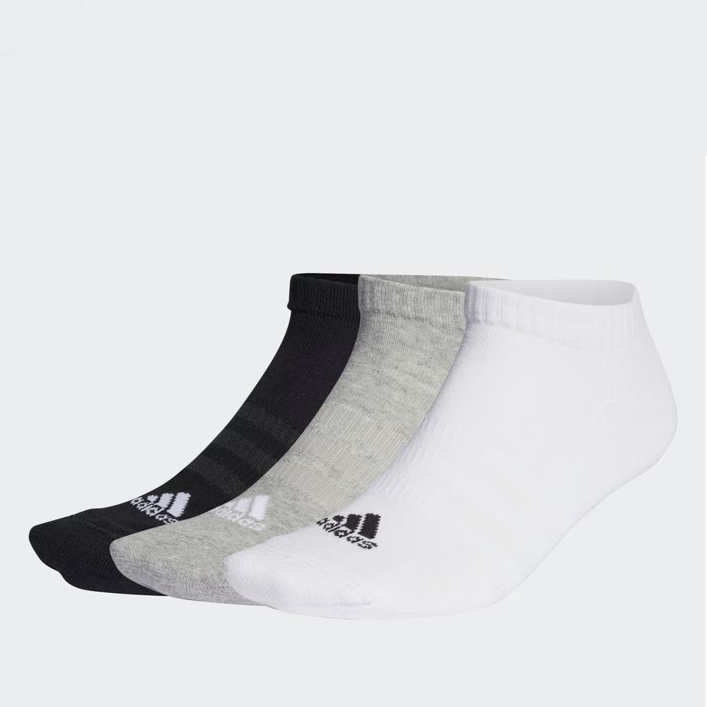Zokni unisex adidas Sportswear Think Linear Low-Cut Socks 3 Pairs IC1300 - többszínű