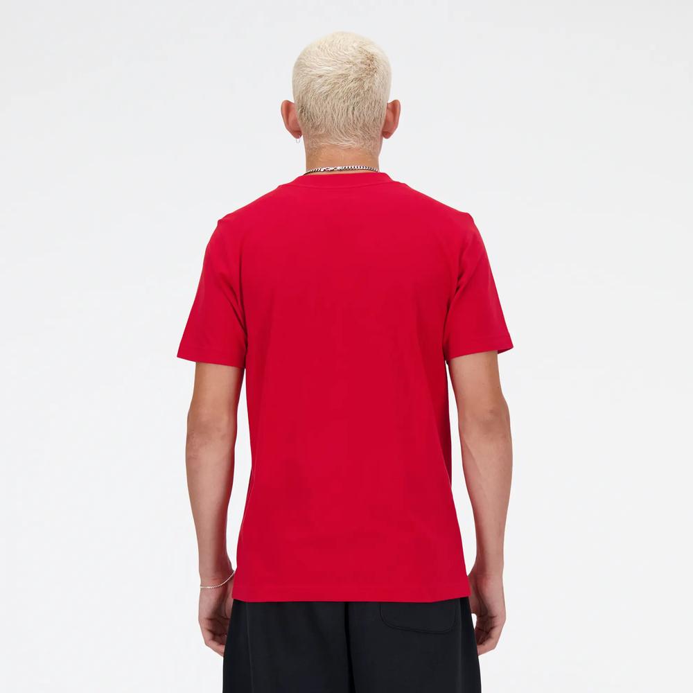 Férfi futópóló New Balance MT41502TRE - piros