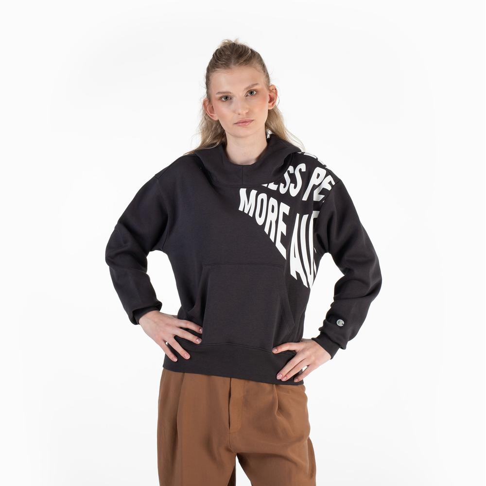 Pulóver Champion Authenticity 117597-ES503 - fekete