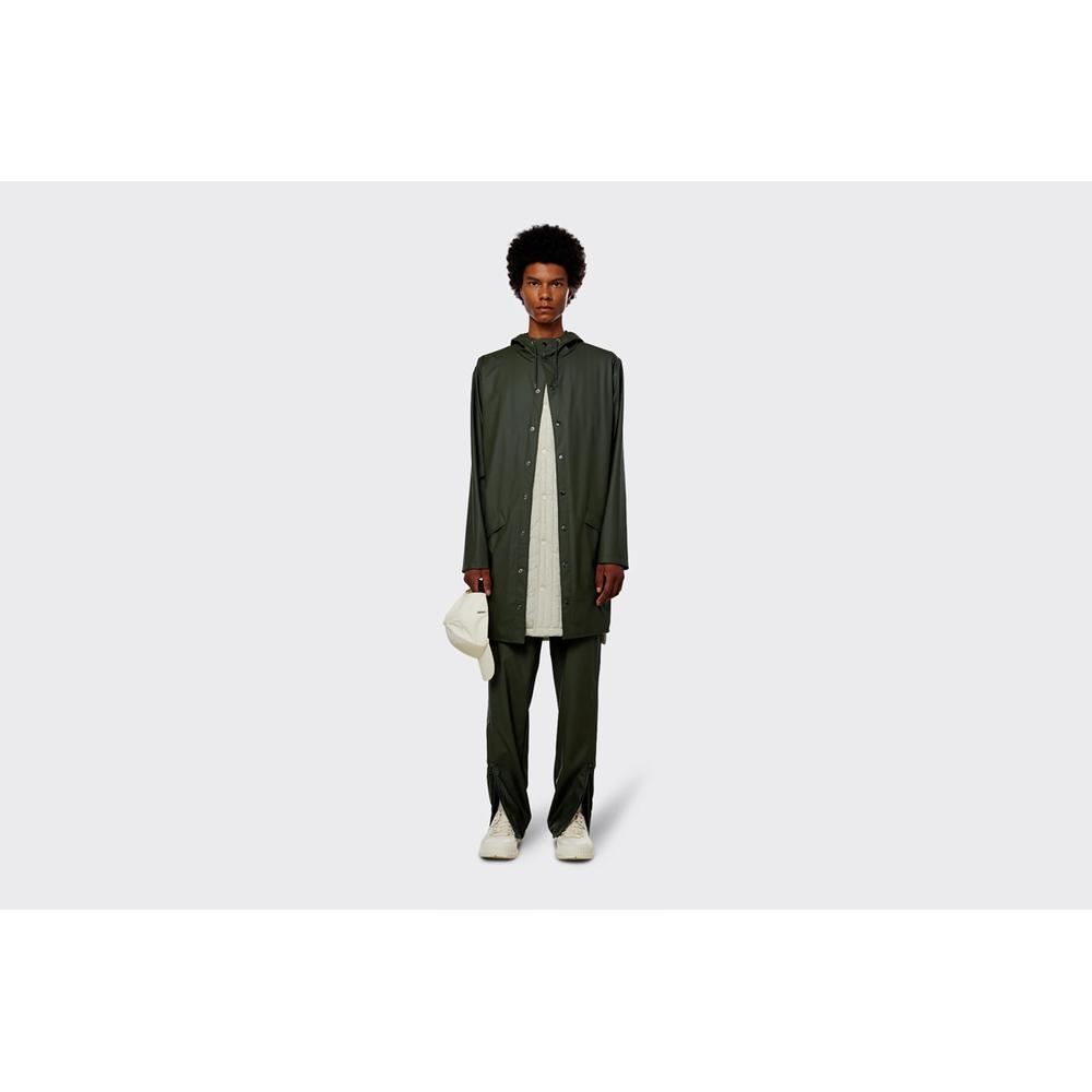 Dzseki Rains Long Jacket 12020-03 - zöld