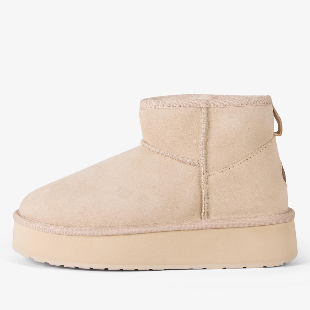 Cipő női Emu Australia Stinger Micro Flatform 2.0 W13296MACA - bézs
