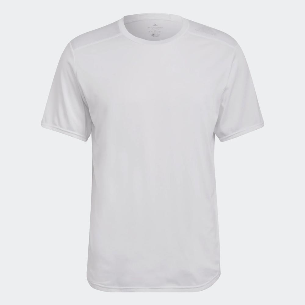 Póló adidas Designed 4 Running Tee HC9826 - fehér