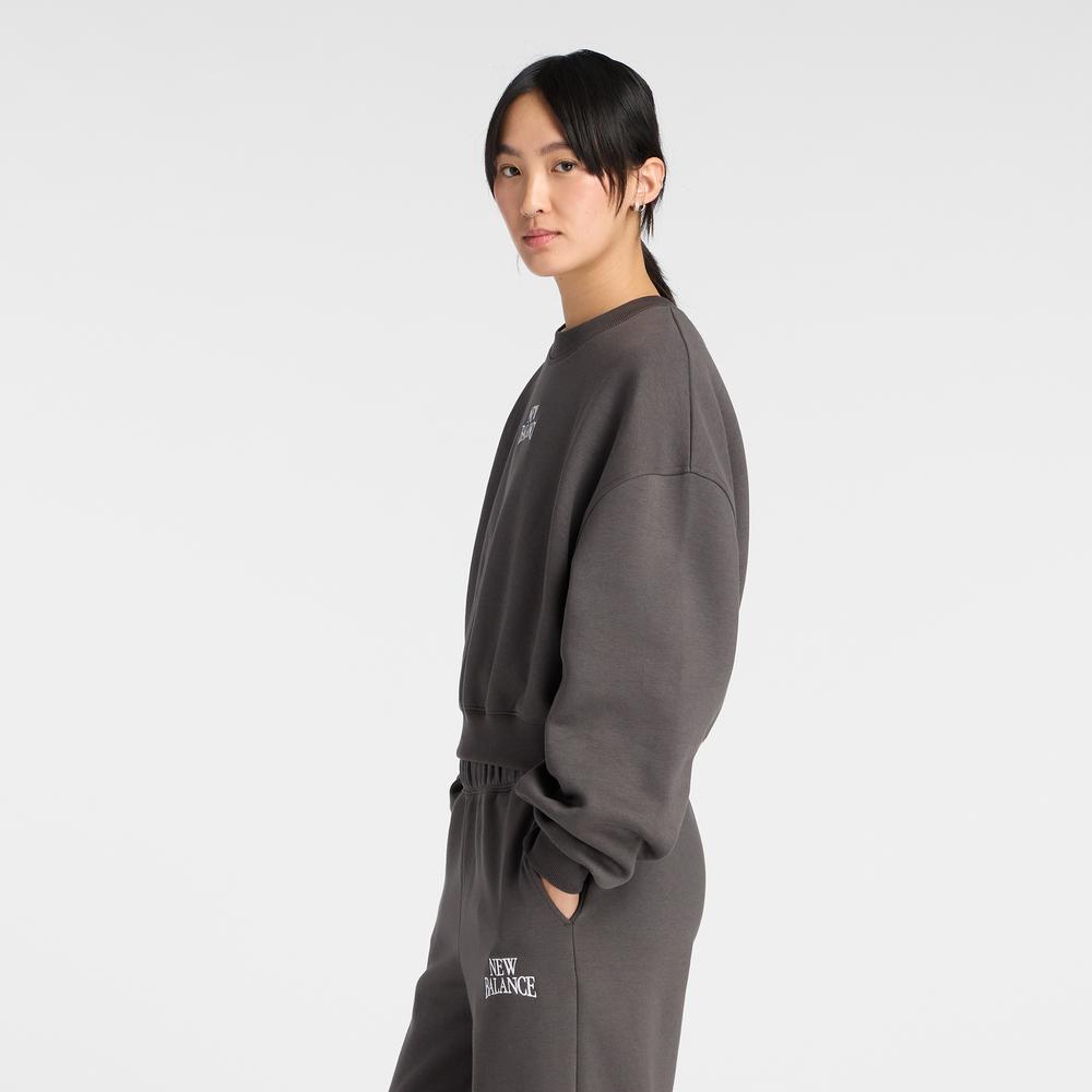 Női felső New Balance WT61935IABR - szürke