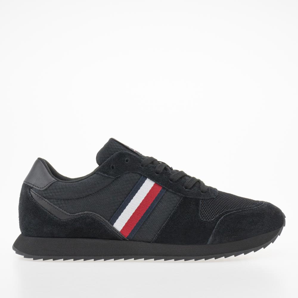 Cipő Tommy Hilfiger Runner Evo Mix FM0FM04699-BDS - fekete