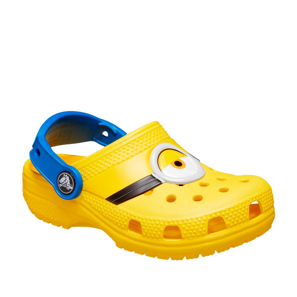Flip Flop Crocs Toddler Fun Lab Classic I Am Minions Clog 206810-730 - sárga
