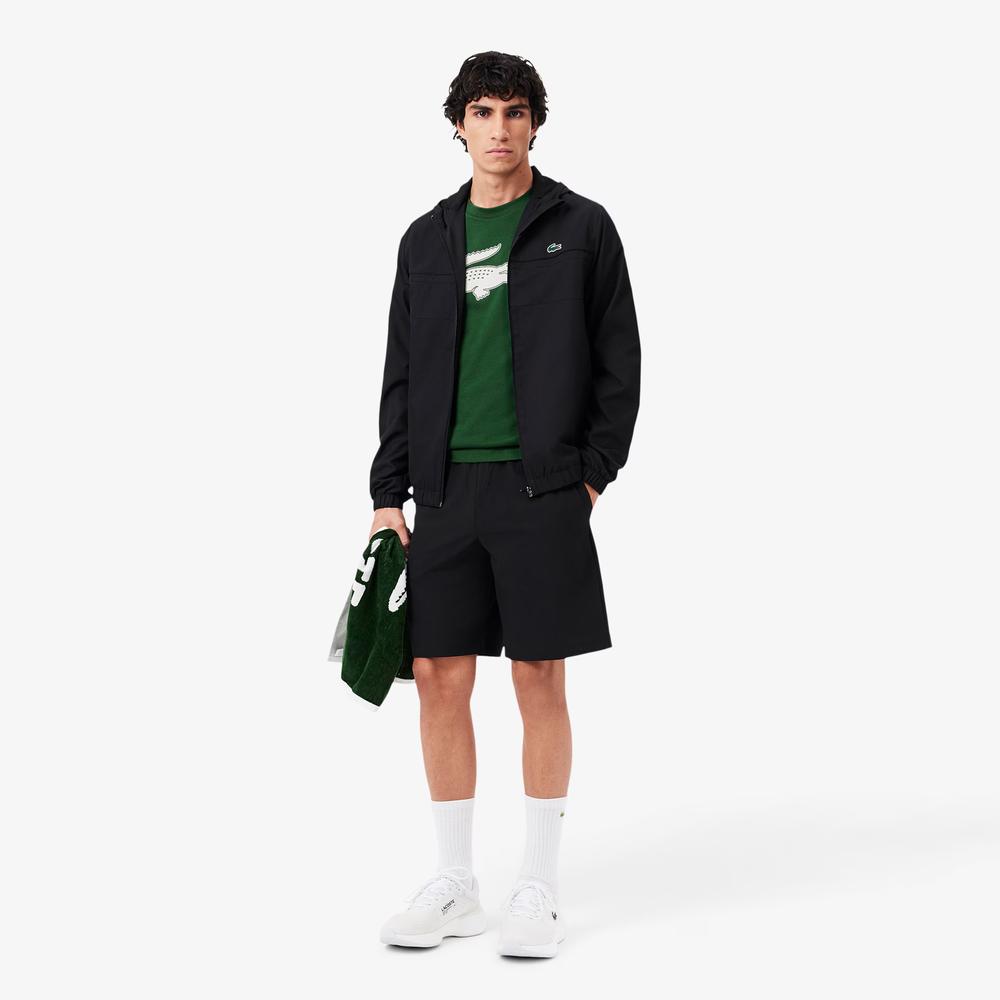 Póló Lacoste Sport 3D Print Crocodile Breathable Jersey TH2042-YRR - zöld