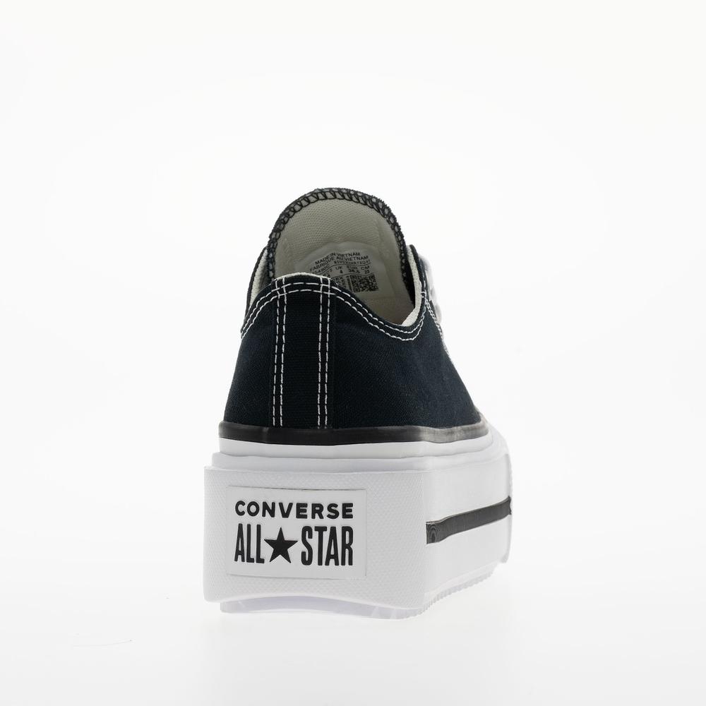 Női cipő Converse Chuck Taylor All Star Lift Platform Leather A15490C - fekete