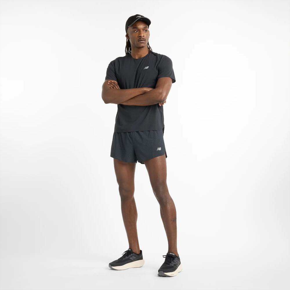 Férfi futónadrág New Balance MS51283BK - fekete