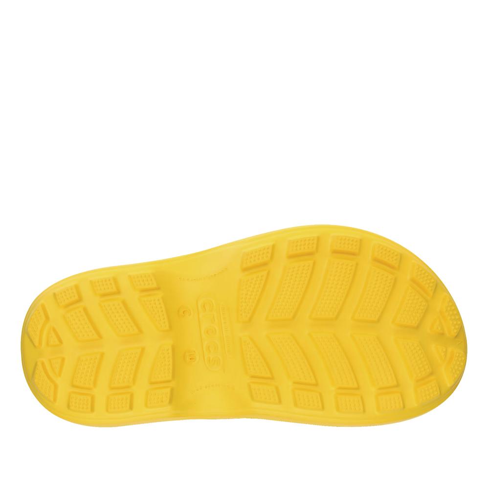 Kalosze Crocs Handle It Rain Boot Kids 12803-730 - sárga