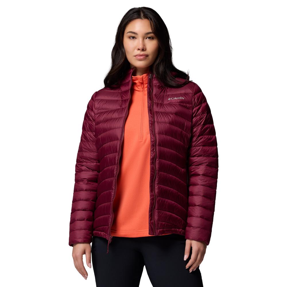 Női dzseki Columbia Corelite 2133521624 - gesztenyebarna