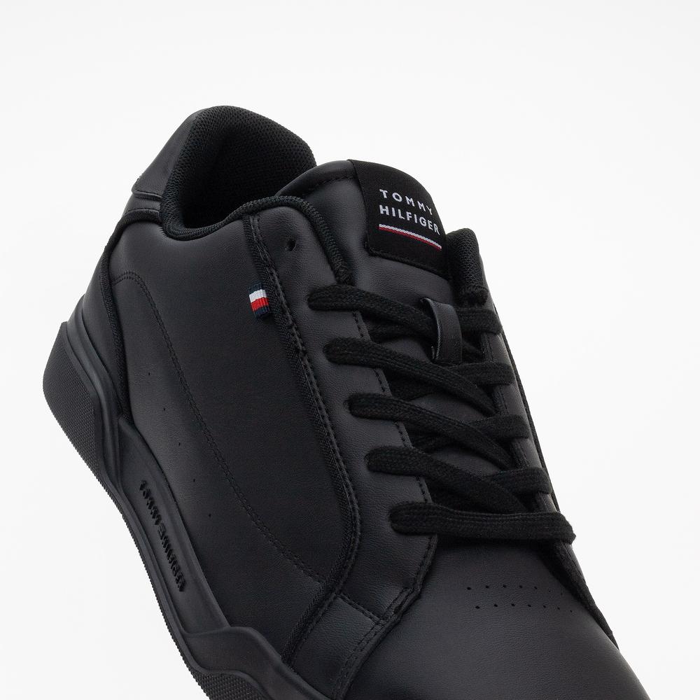 Cipő Tommy Hilfiger Lo Cup Lth FM0FM04827-BDS - fekete