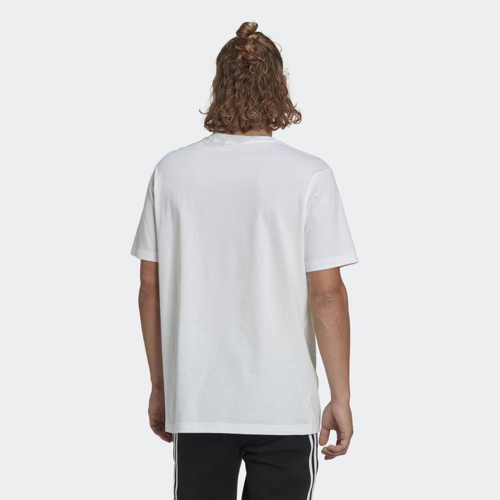 Póló adidas Essentials BrandLove HL9386 - fehér