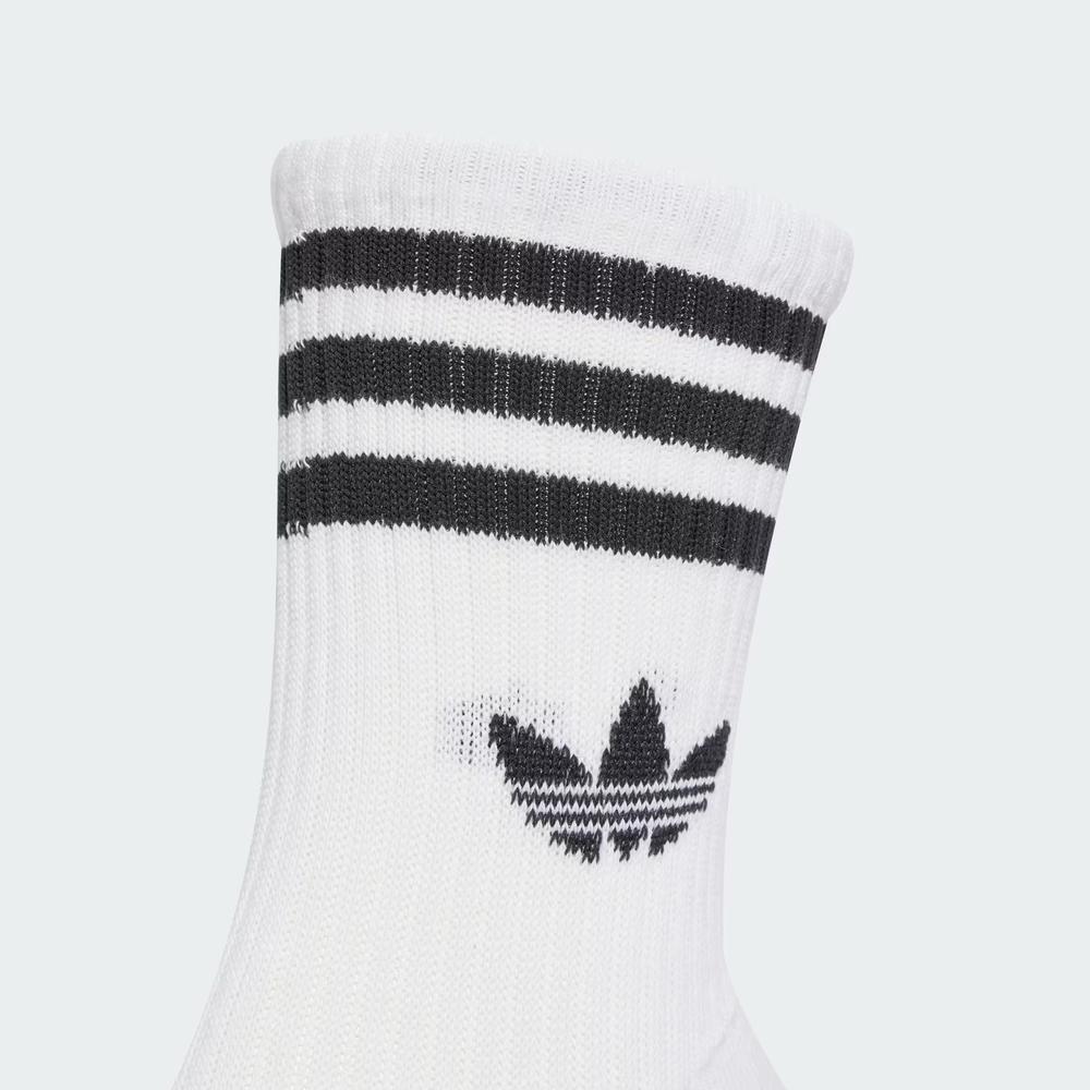 Zokni unisex adidas Originals 3-Stripies Crew 6 Pairs JV7410 - fehér
