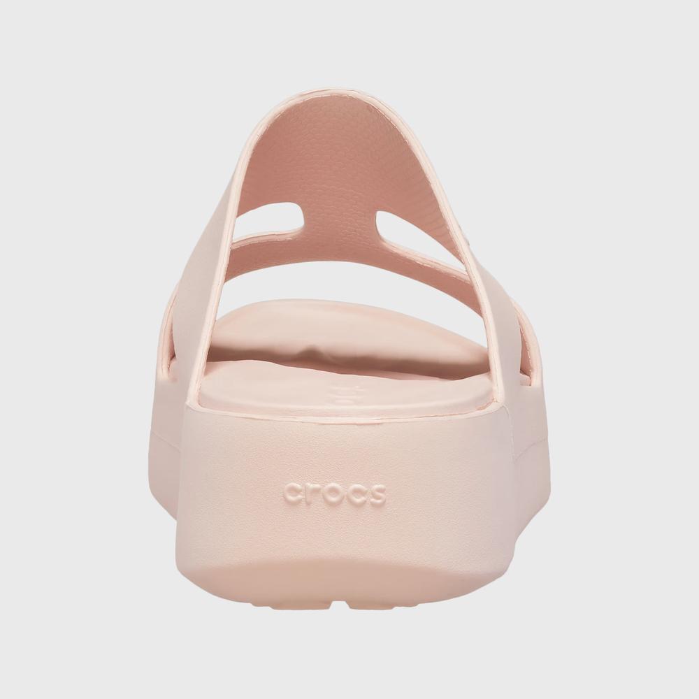 Flip Flop Crocs Getaway Platform H-Strap 209409-6UR - rózsaszín