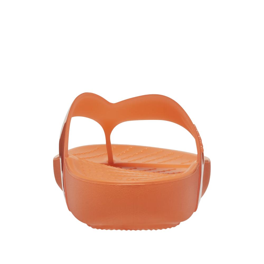 Flip Flop Crocs Splash Glossy Flip 208534-83I - narancs
