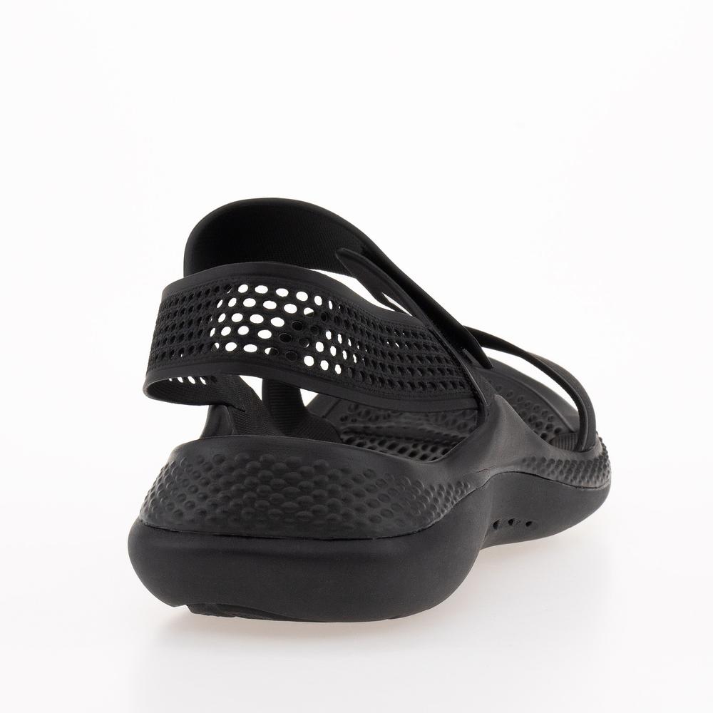 Flip Flop Crocs Literide 360 Sandal 206711-001 - fekete