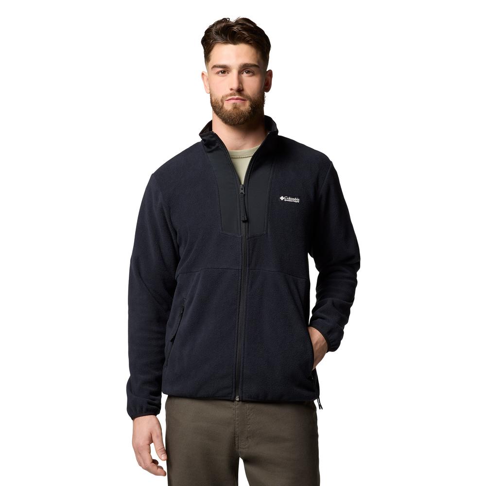 Férfi felső Columbia Sequoia Grove Fleece 2095891011 - fekete