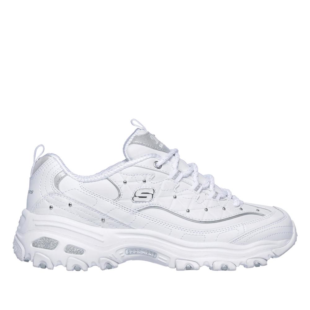 Női cipő Skechers D'Lites Glamour Feels 13087WSL - fehér