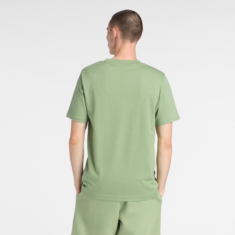 Férfi póló New Balance MT43906AAR - zöld