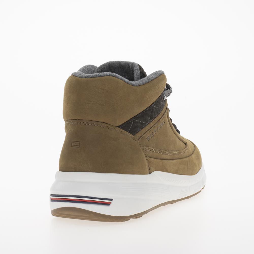 Cipő Tommy Hilfiger Warm Nubuck Hybrid FM0FM05189-GWJ - barna