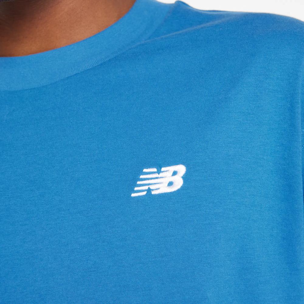 Férfi futópóló New Balance MT41509BEU - kék