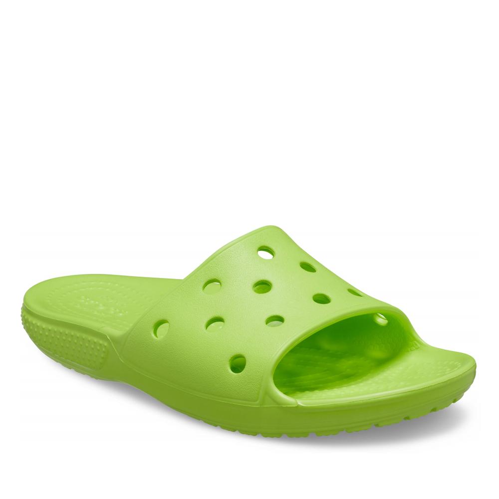 Flip Flop Crocs Classic Slide 206396-3UH - zöld