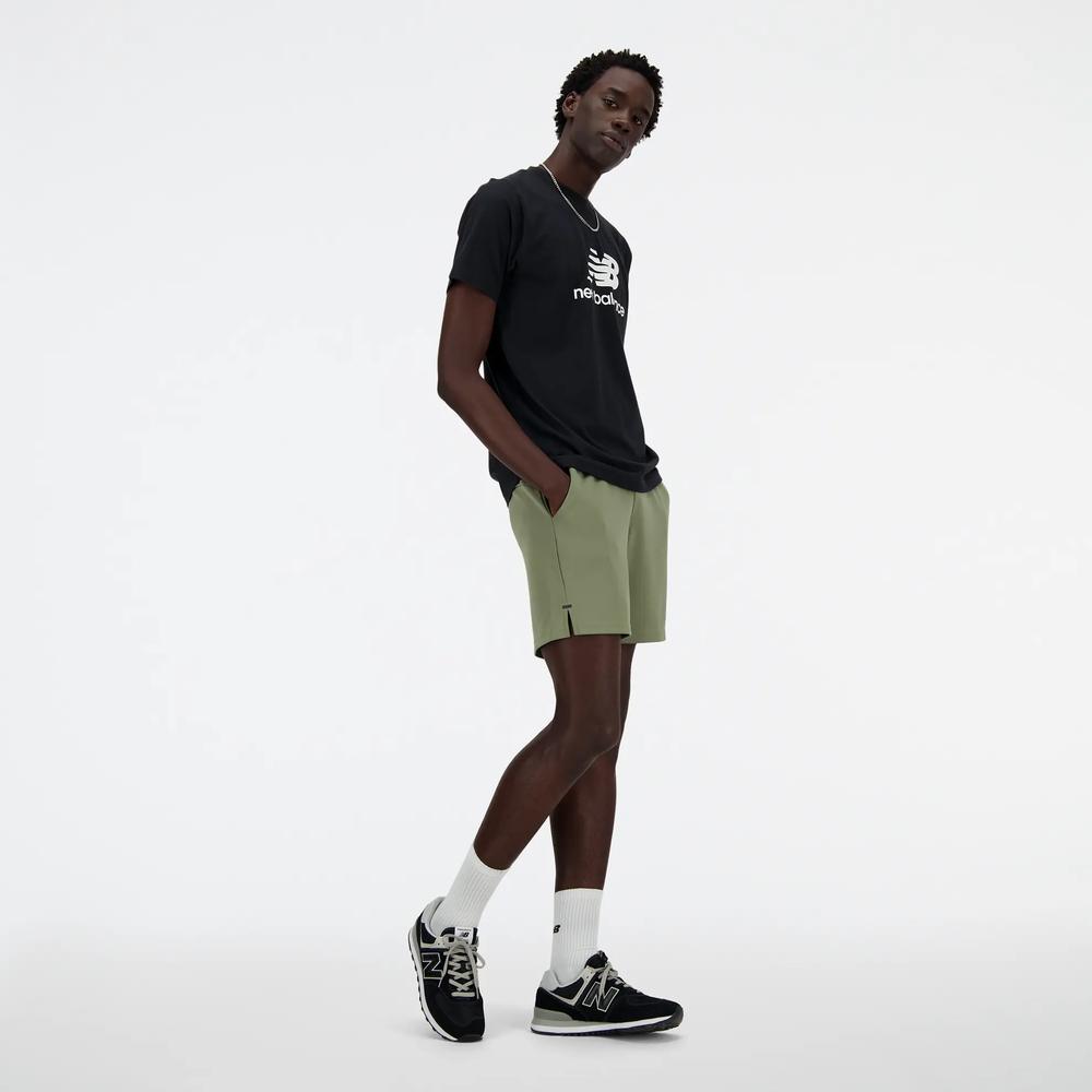 Férfi futópóló New Balance MT41502BK - fekete