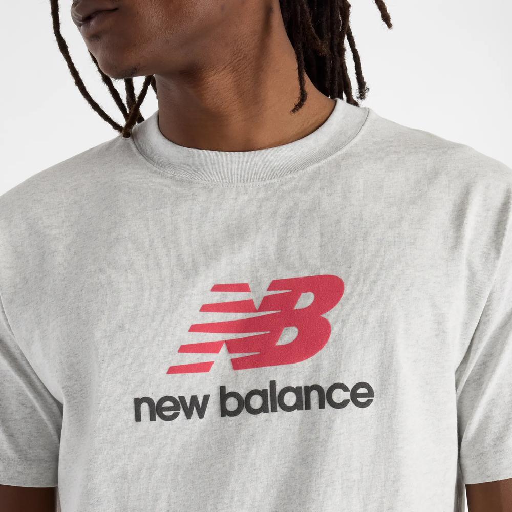 Férfi futópóló New Balance MT51500AHH - szürke