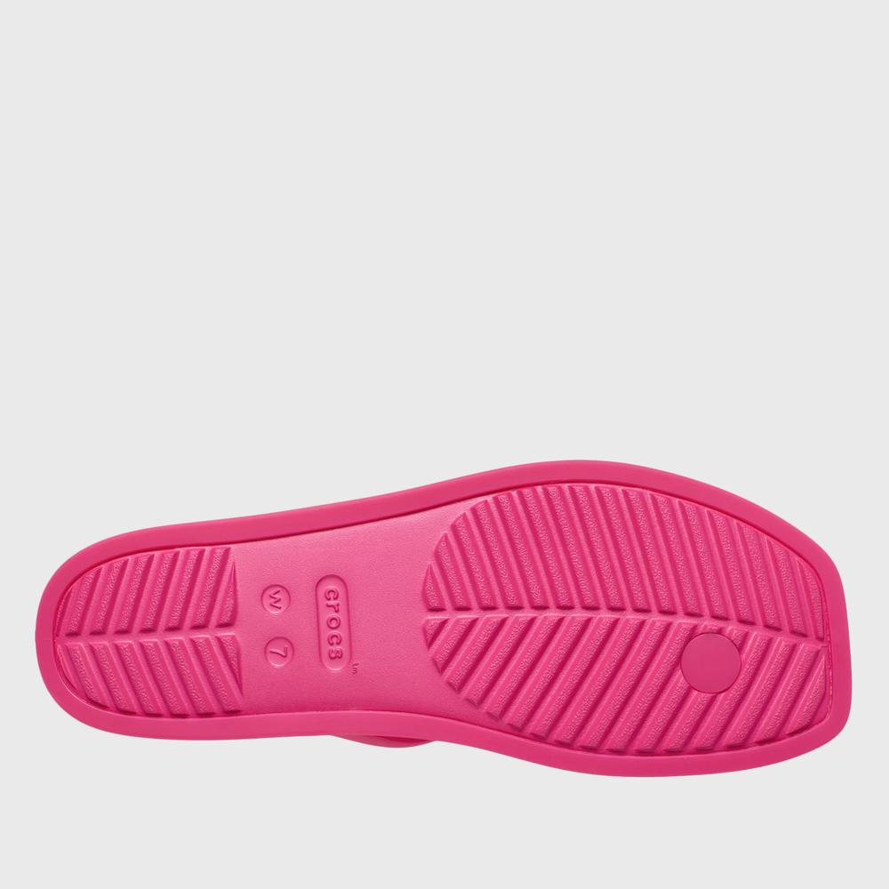 Flip Flop Crocs Miami Thong Flip 209793-6ZQ - rózsaszín