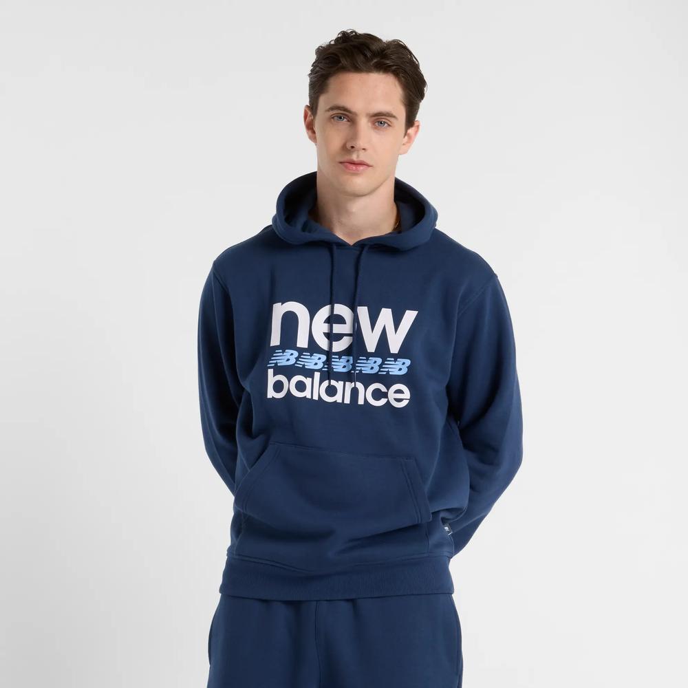 Férfi felső New Balance MT51941NNY - sötétkék
