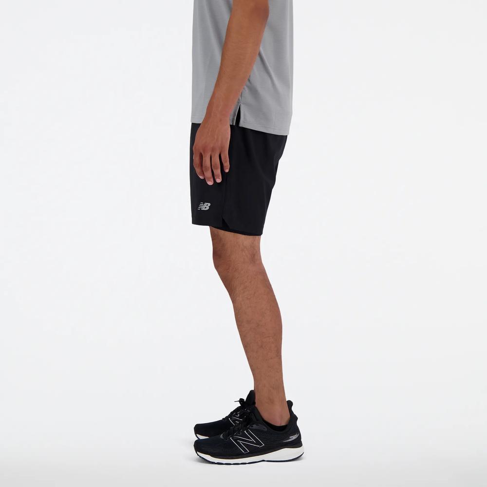 Férfi futónadrág New Balance MS41288BK - fekete