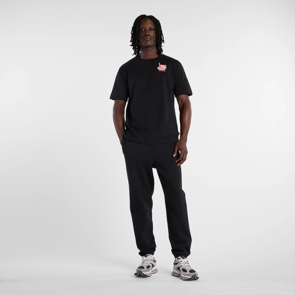 Férfi futópóló New Balance MT61H51DBK - fekete