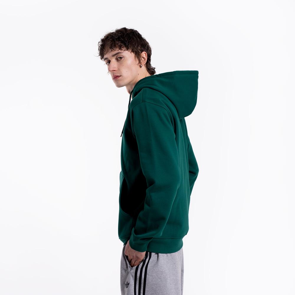 Férfi pulóver adidas Originals Trefoil Essentials Full-Zip KD1321 - zöld