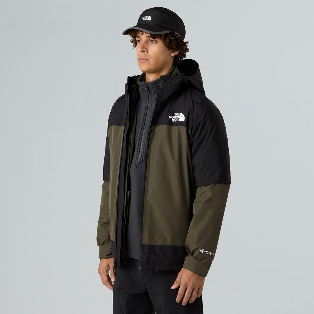 Férfi dzseki The North Face 3 in 1 Mountain Light Triclimate Gore-Tex 0A84FCBQW1 - zöld