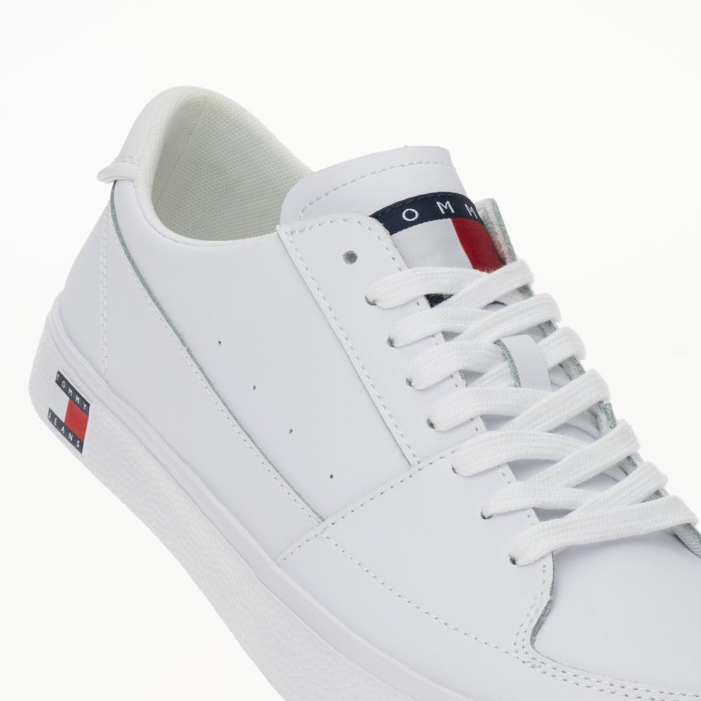 Cipő Tommy Jeans Vulcanized Essentials EM0EM01398-YBS - fehér