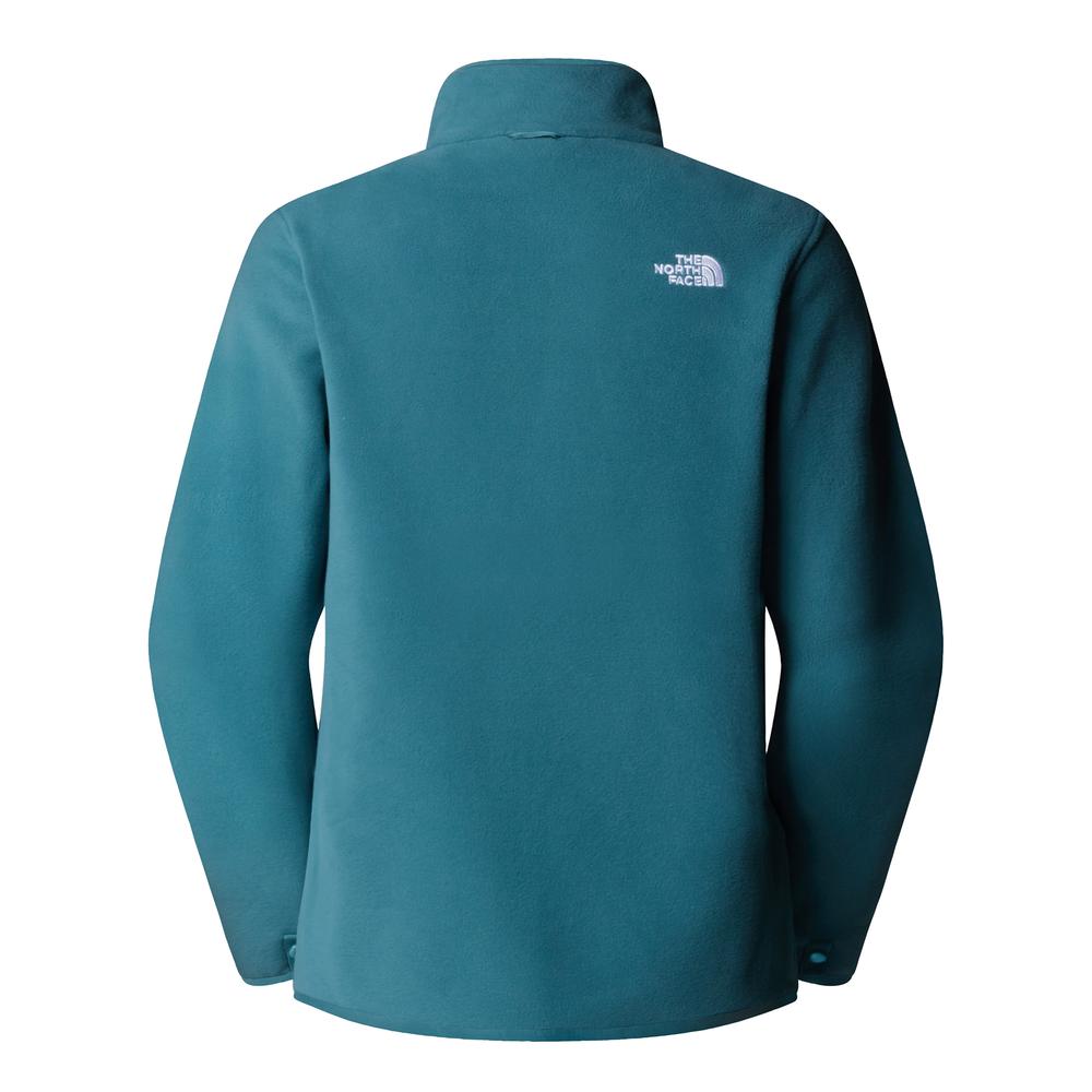 Női pulóver The North Face 100 Glacier Full-Zip Fleece 0A8D2FBQ51 - kék