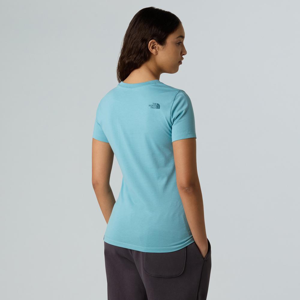 Női póló The North Face Easy 0A8A6DDOU1 - kék
