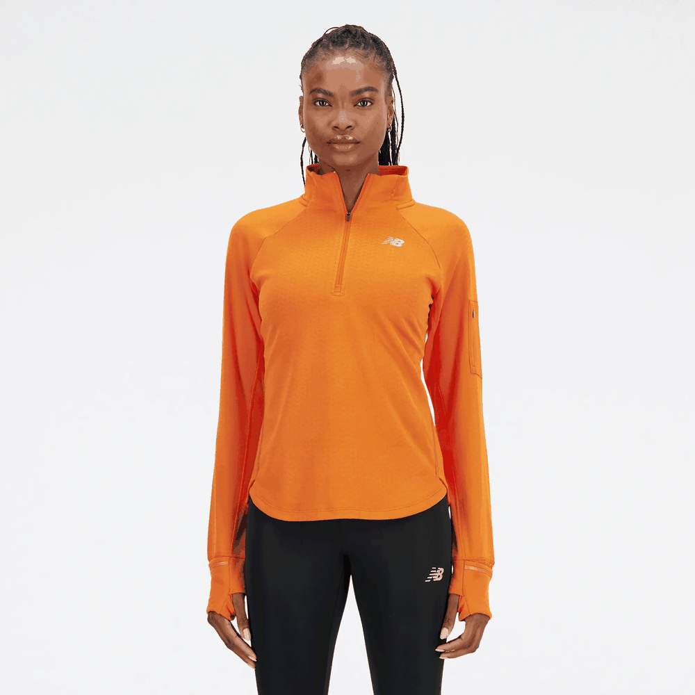 Női felső New Balance WT23252CEN – narancs