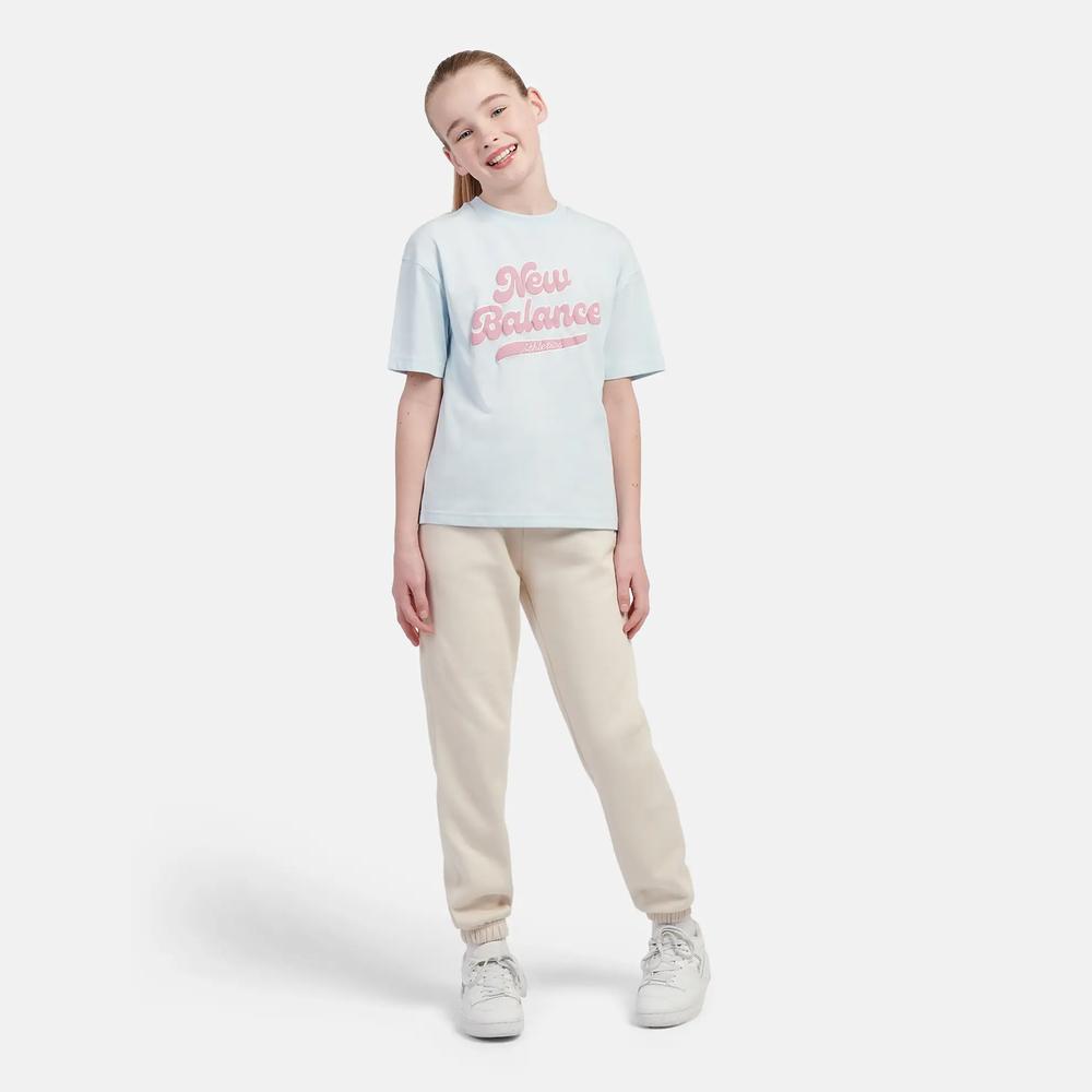 Póló gyerek New Balance LAKG0192FRL - kék