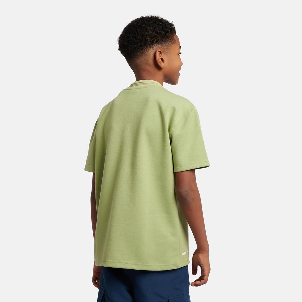 Gyerek póló New Balance LAKB0191EEN - zöld