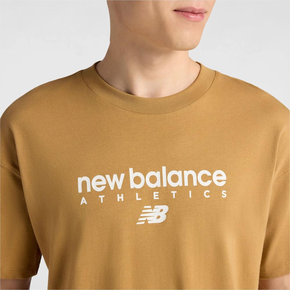 Férfi póló New Balance MT61D0U5ABG - narancs