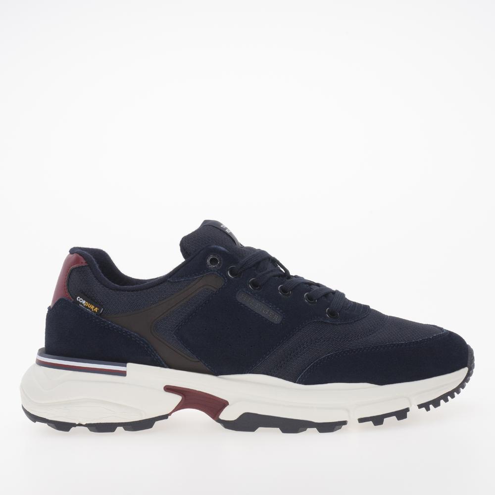 Cipő Tommy Hilfiger Runner Cordura Mix FM0FM05221-DW5 - sötétkék