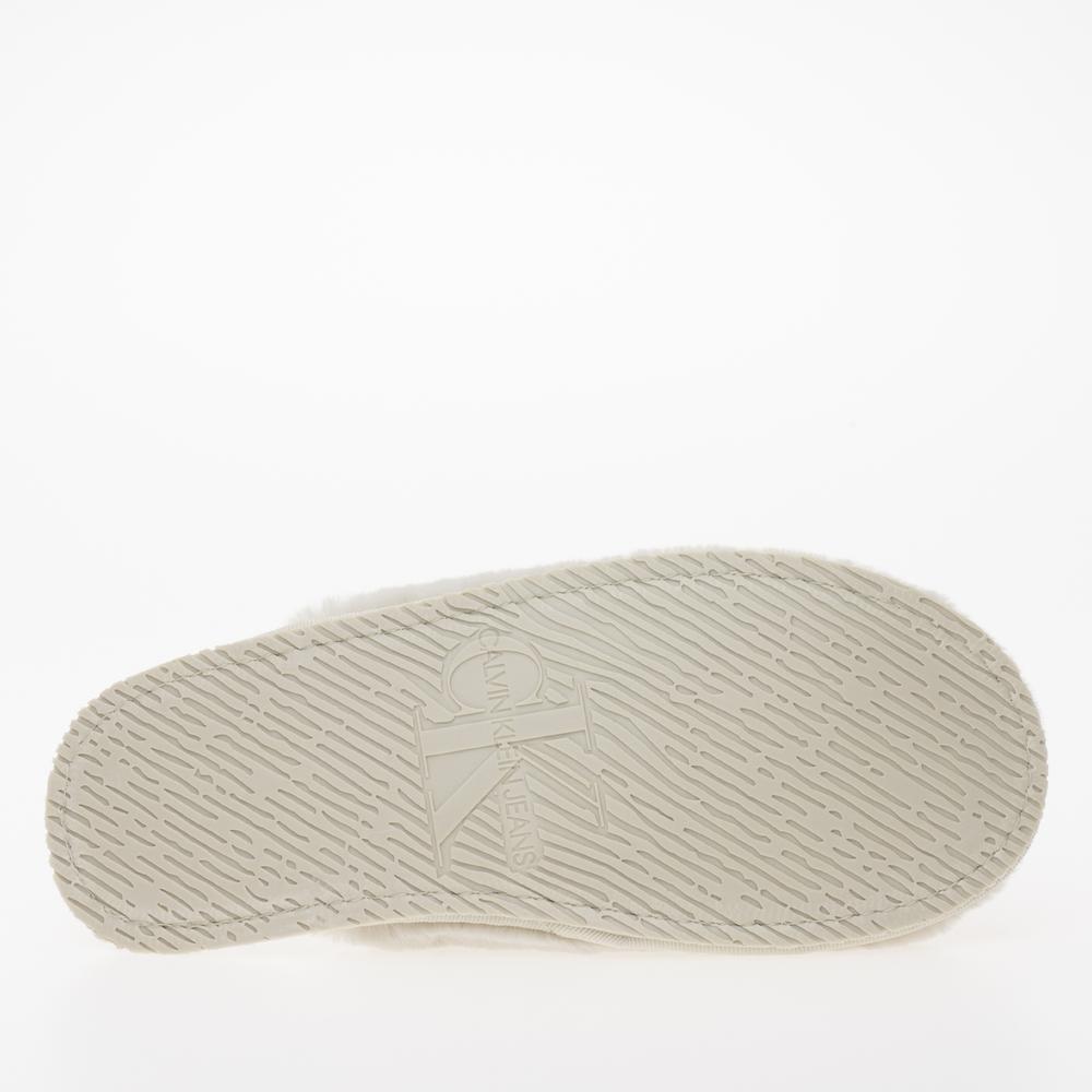 Cipő Calvin Klein Hotel Slipper Fur After Glow YW0YW01593-ACF - fehér