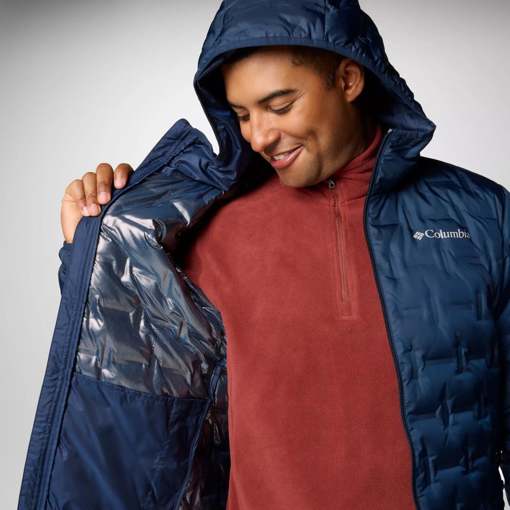 Dzseki Columbia Delta Ridge II Down Hooded 2086222464 - sötétkék