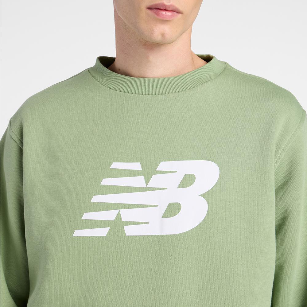 Férfi felső New Balance MT43905AAR - zöld