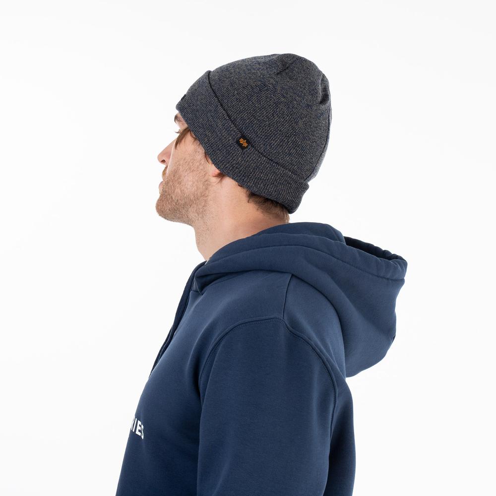 Sapka Alpha Industries Beanie 3D 168910315 - szürke